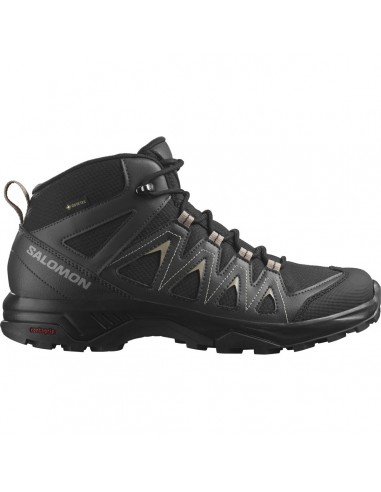 Salomon X Braze Mid GTX L47174800 Î‘Î½Î´ÏÎ¹ÎºÎ¬ ÎŸÏÎµÎ¹Î²Î±Ï„Î¹ÎºÎ¬ ÎœÏ€Î¿Ï„Î¬ÎºÎ¹Î± Î‘Î´Î¹Î¬Î²ÏÎ¿Ï‡Î± Î¼Îµ ÎœÎµÎ¼Î²ÏÎ¬Î½Î· Gore-Tex ÎœÎ±ÏÏÎ±